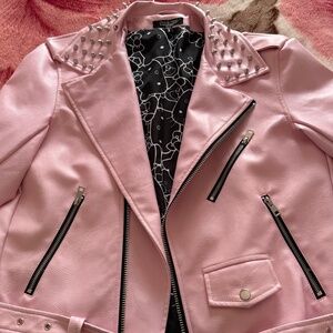 Women’s Hello Kitty Faux Leather Jacket